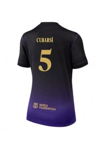 Barcelona Pau Cubarsi #5 Fotballdrakt Borte Klær Dame 2026-27 Korte ermer